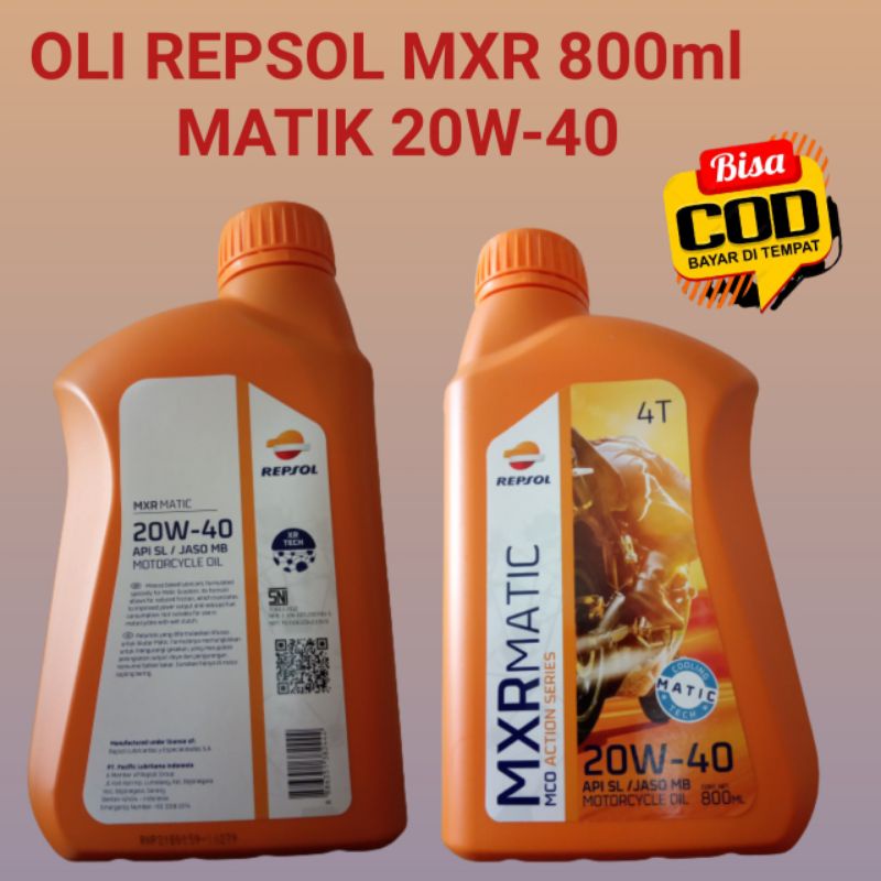 OLI REPSOL MXR 800ml MATIK 20W-40
