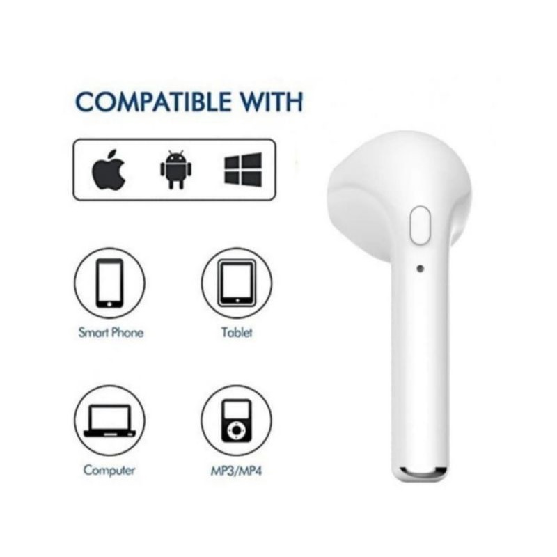 headset bluetooth i7 model iPone handsfree wireless i7 hbq i7