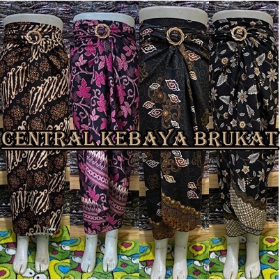 rok lilit batik / rok wanita batik/kain sutra lembut / rok batik modern / bawahan kebaya/ rok Batik 