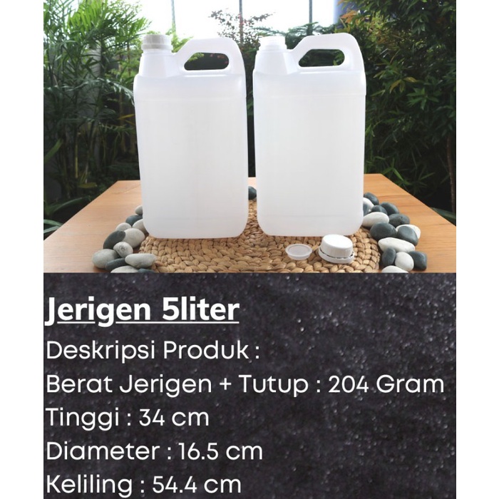 JERIGEN PLASTIK 5 LITER