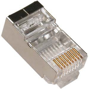 Konektor Lan RJ45 Cat 6 Besi Gigabit isi 100 pcs High Quality