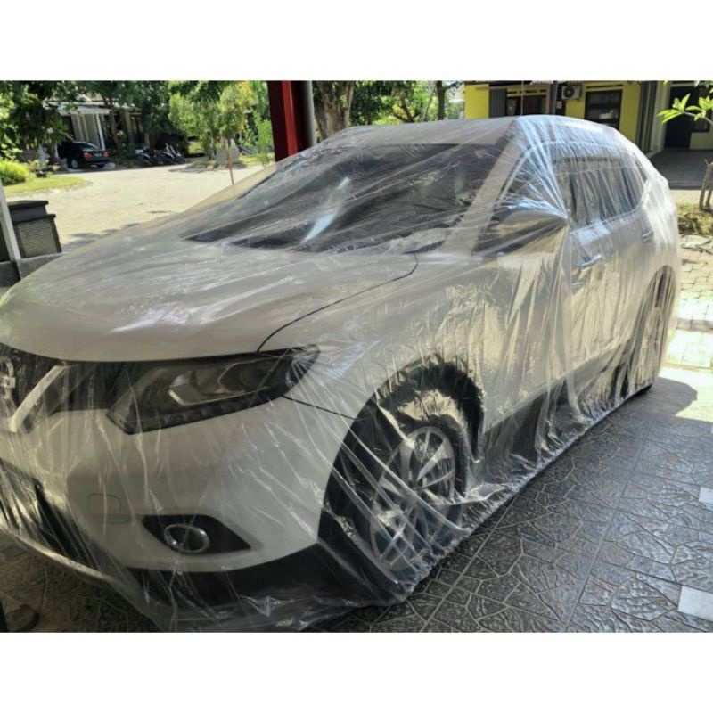 sarung / cover mobil bening transparan plastik tebal