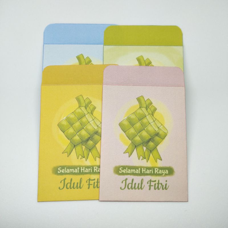 

Amplop Lebaran Handmade Desain Ketupat Lucu / Unik by Acilino