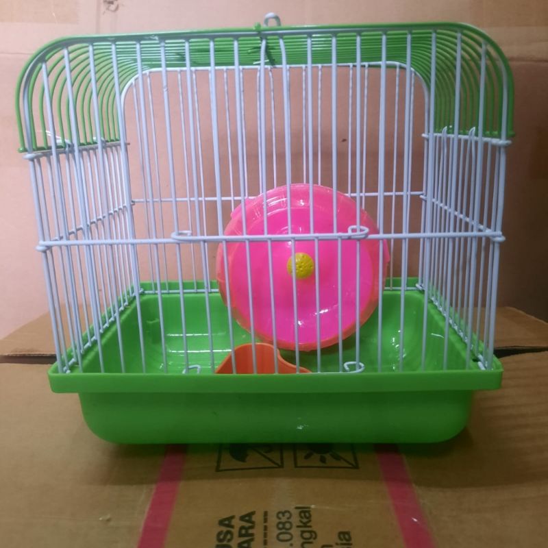 kandang hamster kecil 20x20-Hijau