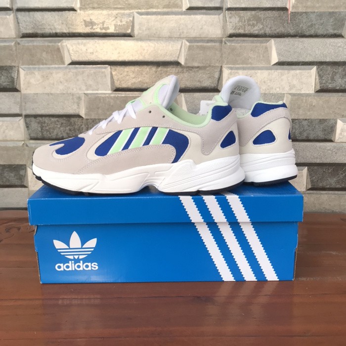 adidas originals yung 1 blue yellow