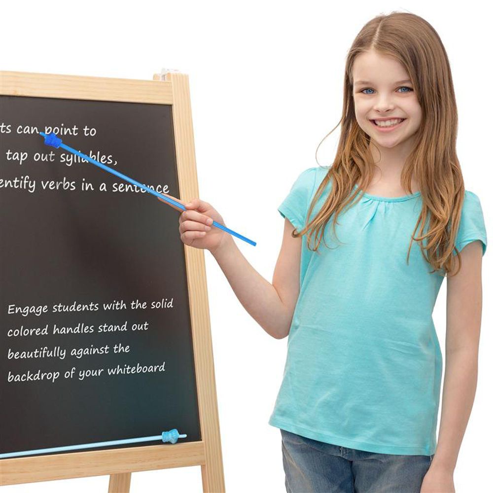 Tongkat Penunjuk Papan Tulis / Whiteboard Montessori Bisa Ditekuk Untuk Alat Bantu Mengajar