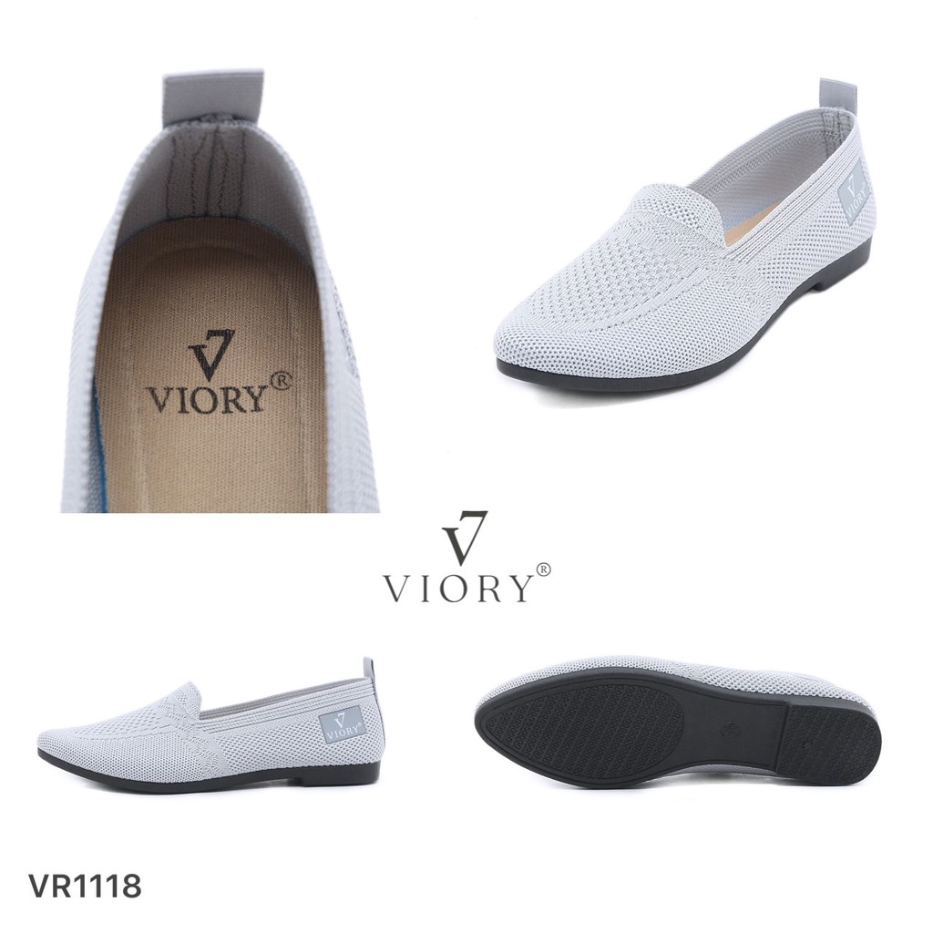 VIORY Sepatu Wanita Flykint Flat Shoes #VR1118 ORIGINAL