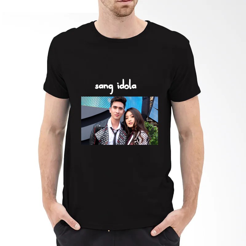 Kaos bisa CETAK FOTO kamu Kaos custom dewasa lengan pendek sablon