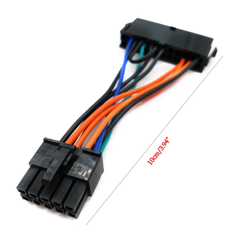 Btsg 24-Pin Female To 10-Pin Male Adapter Power Supply Kabel Cord ForLenovo 10PIN
