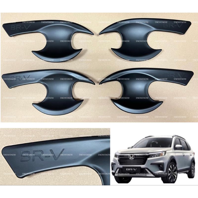 Outer Cover Mangkok Honda Brv 2022 2023 Up Elegant Hitam Chrome