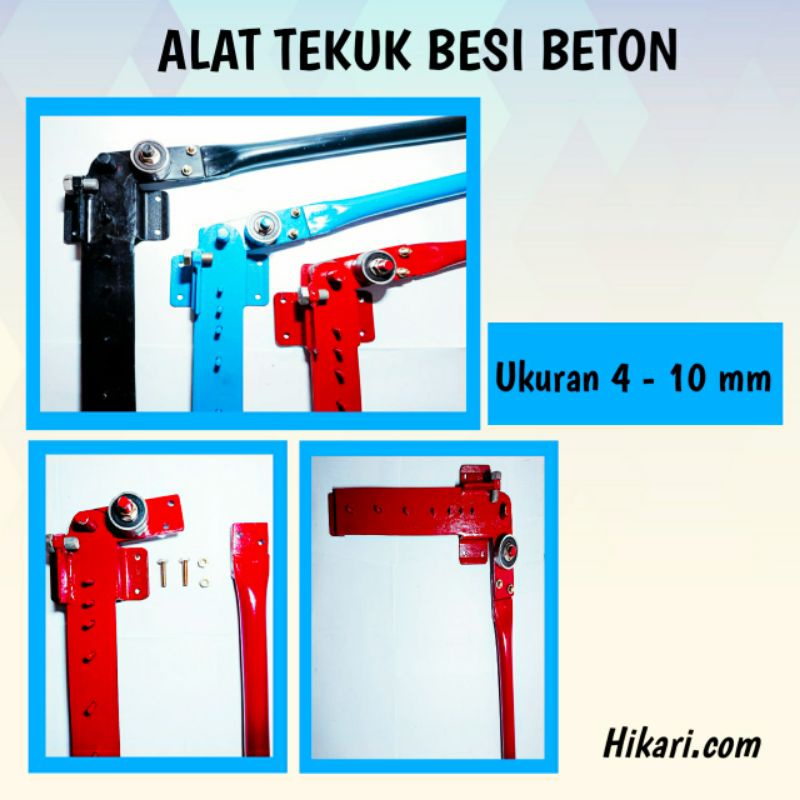 Alat Tekuk Besi Bending manual alat pembengkok Besi murah