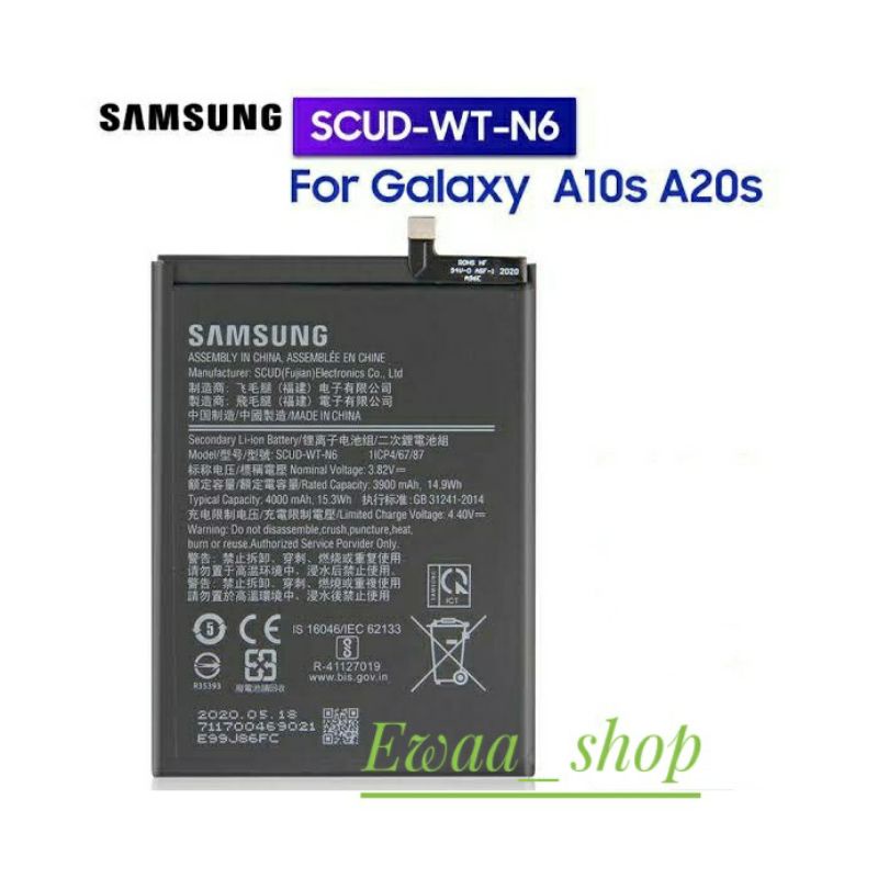 BATTERY BATERAI BATRE SAMSUNG A10S / A20S (SCUD-WT-N6) ORIGINAL