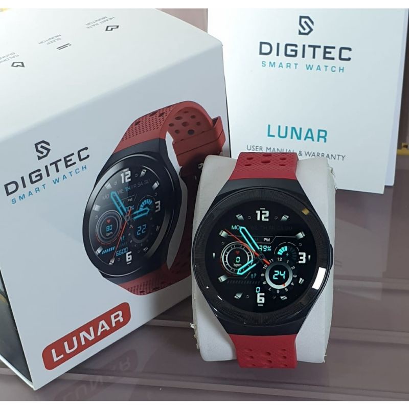 Jam Tangan Pria Wanita Digitec Lunar Original Smartwatch Water Proof