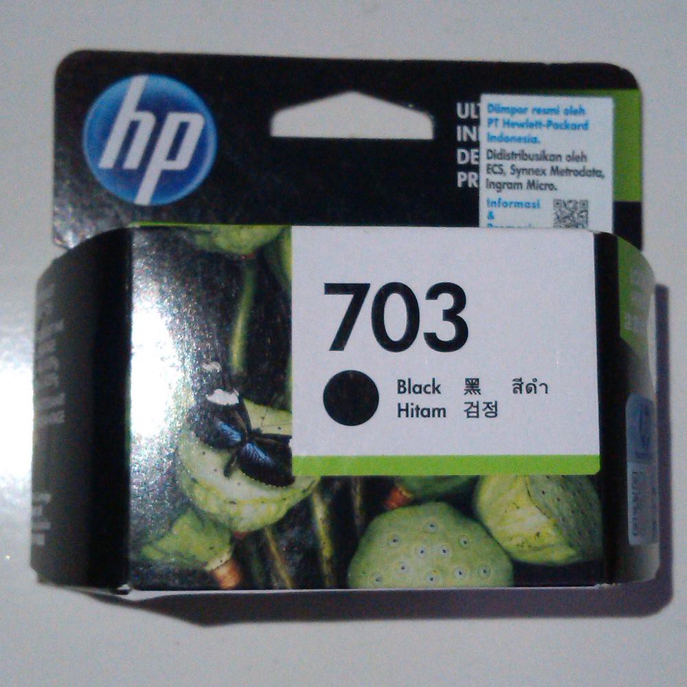 TINTA HP PRINTER 703 Black