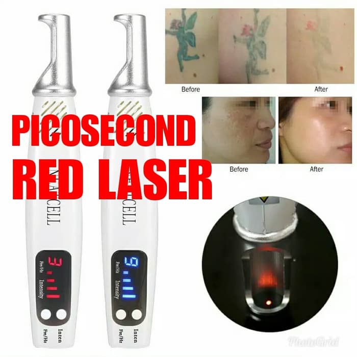 NEATCELL ALAT PENGHILANG TATTO PICOSECOND LASER BIRU / MERAH PENGHILANG FLEX /SULAM