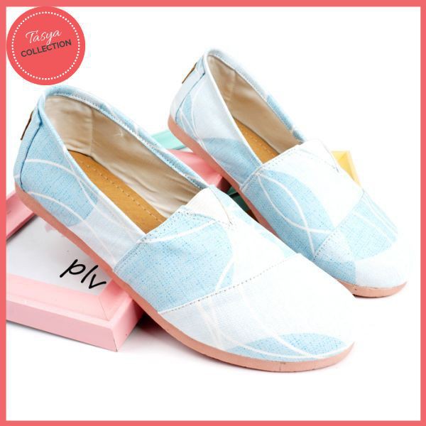 BUBBLE Slip On Kanvas Wanita