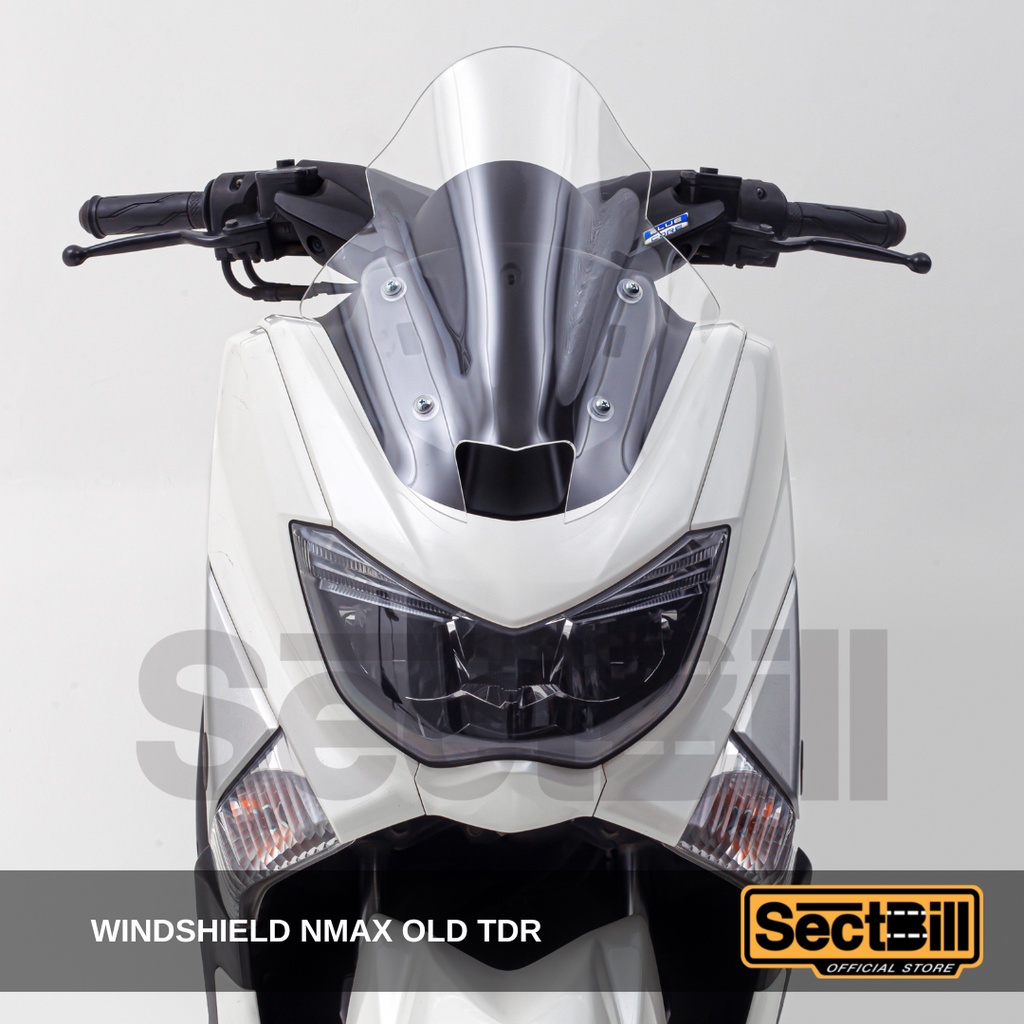 Windshield Visor - Type Nmax Old Tdr - Sectbill (Warna Clear Dan Smoke)