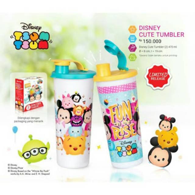 MOORLIFE Tumbler tsum-tsum Disney Termurah