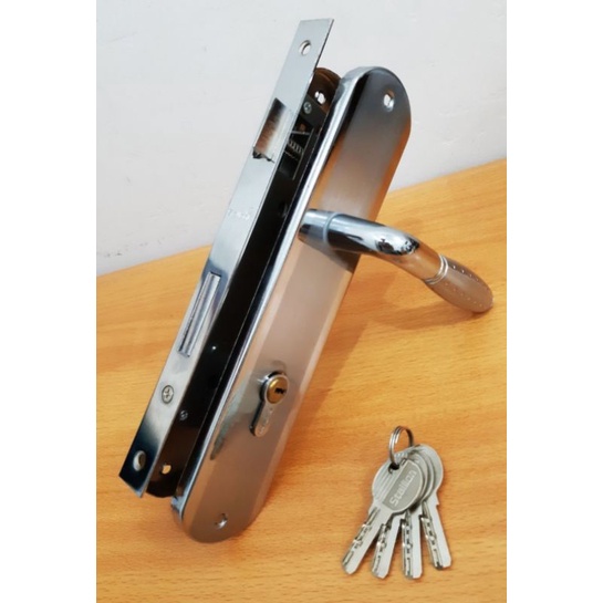 Kunci Pintu / Handle ukuran Besar SL 11 cp + Body kunci Set