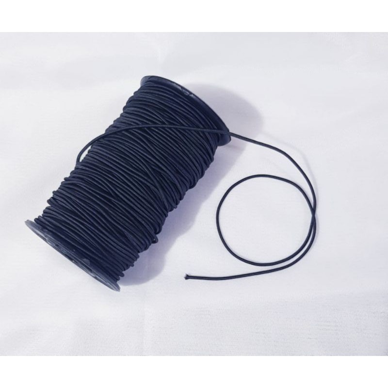 Tali Karet String Elastis 2mm Per Roll Isi 92meter ( 100yard )