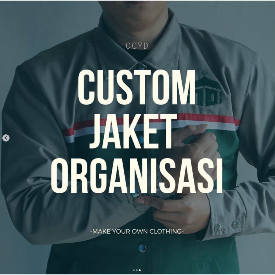 Custom Jaket | Sweater | Kaos | Kemeja | Seragam | Celana