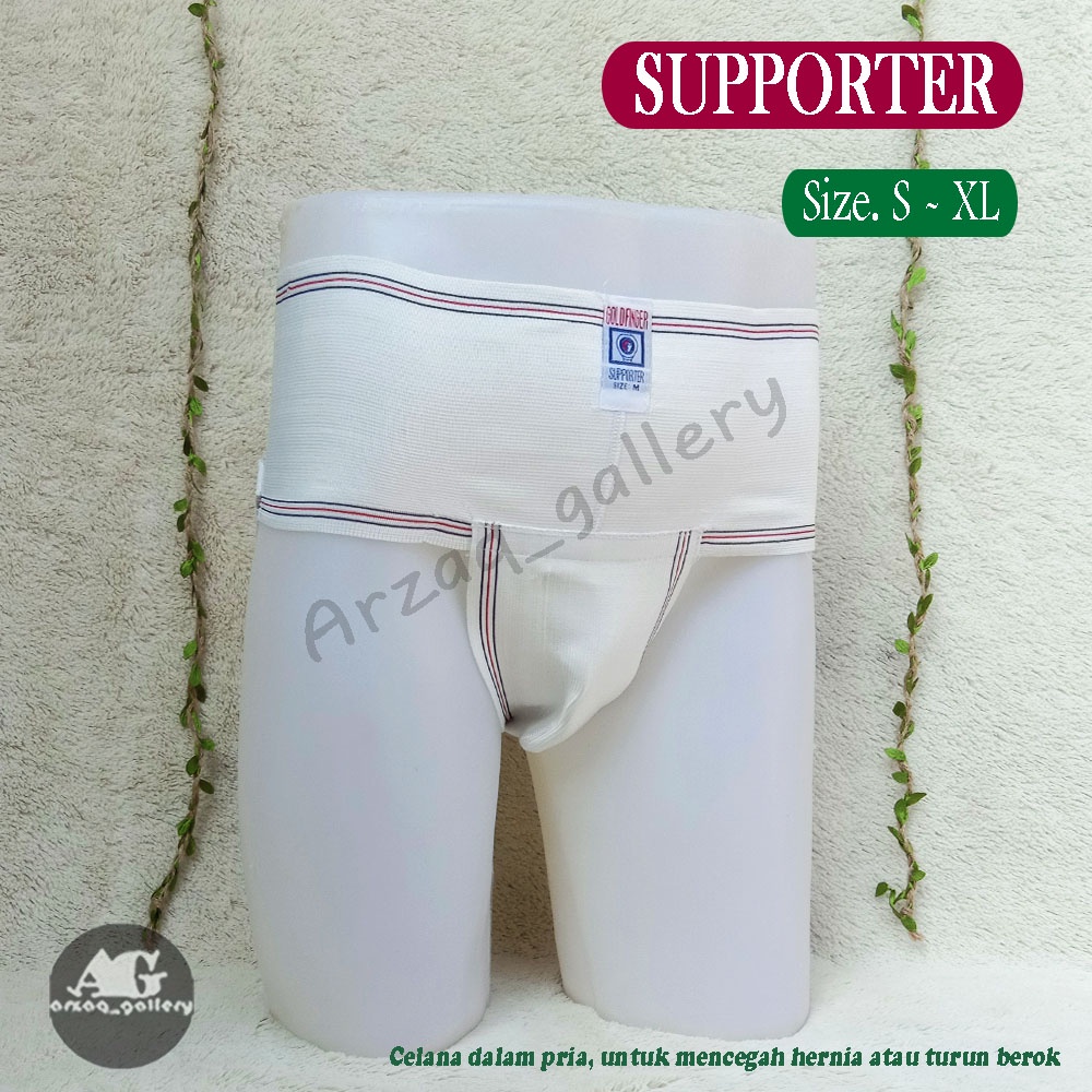 CELANA HERNIA SUPPORTER/CD TURUN BEROK/CD SPORTER/CD PRIA AGNESIS/KORSET SUPPORTER OLAHRAGA/SUPORTER  | PAKAIAN DALAM PRIA DEWASA | CELANA DALAM