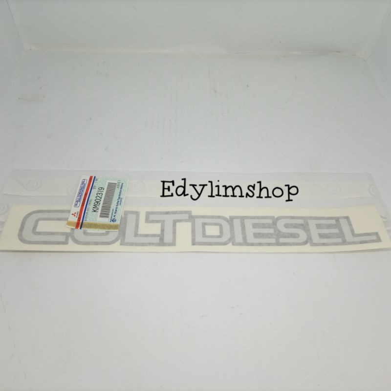 Stiker sticker COLTDIESEL KM902319 Asli