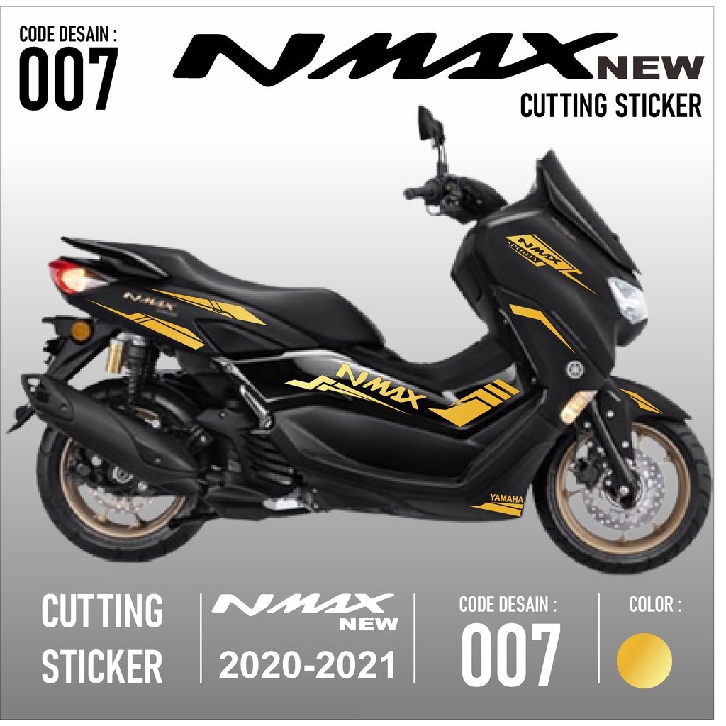 Cutting Sticker Nmax New - Aksesoris Motor Skotlet Sticker Striping Lis Variasi Cutting Sticker Yama