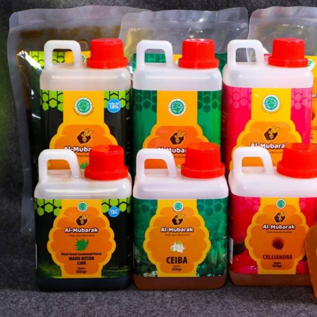 

Ready stock|madu murni|madu al mubarak 500gram|madu asli|madu ternak