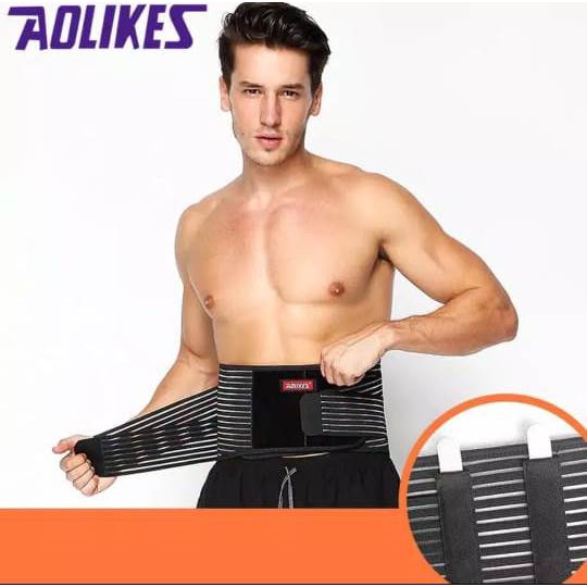 AOLIKES 7996 Lumbar Waist Back Support Belt Sabuk Penyangga Pinggang