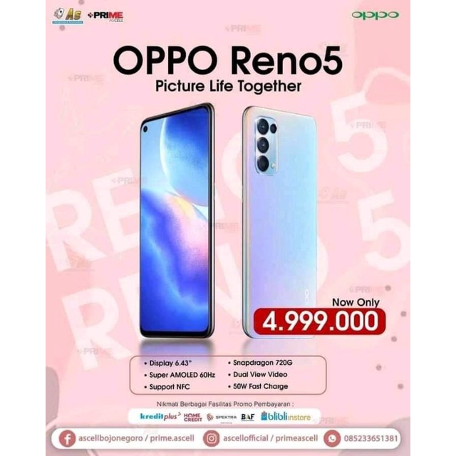 OPPO RENO 5 8/128GB