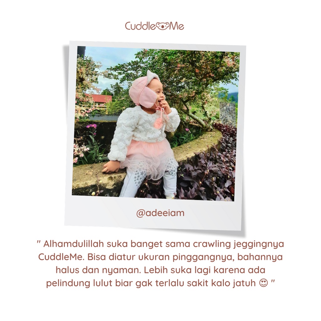 CuddleMe Crawling Jegging Celana Jens Legging Bayi Anak