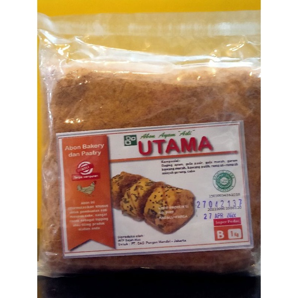 

Abon Ayam Utama - Repack 100g