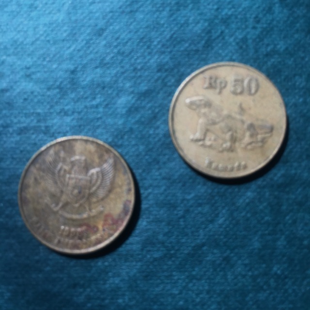 Uang 50 perak Authentic