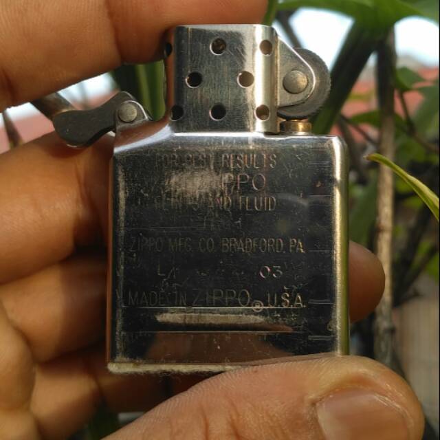 Zippo insert original second