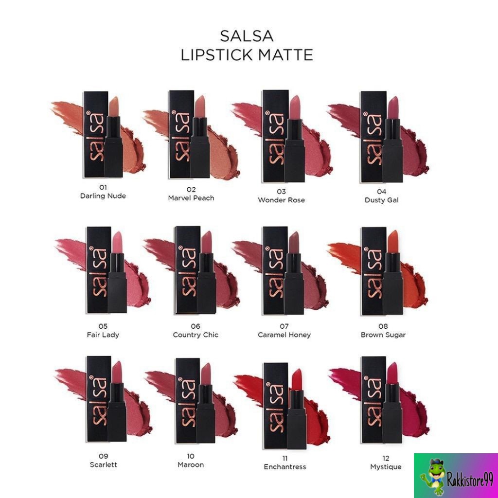 ❣️Rakkistore99❣️ SALSA Matte Lipstick (100% Original)