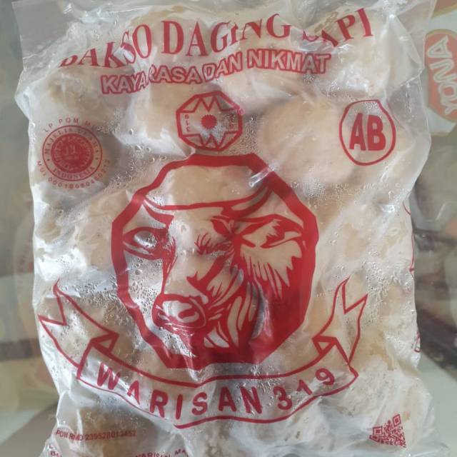

Bakso warisan AB isi 50