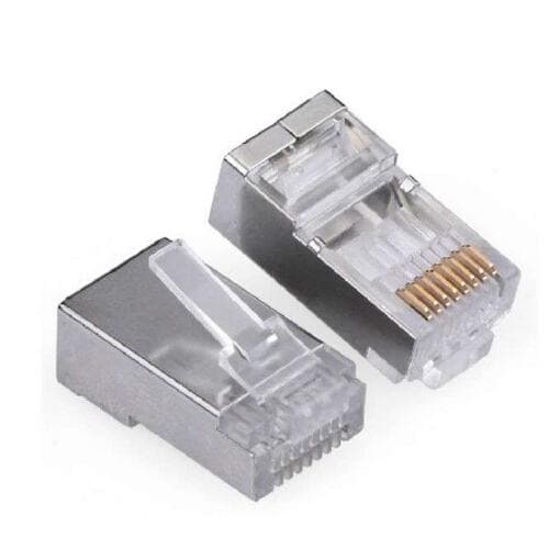 Terbaru!! Connector RJ 45 Cat6 metal - Connector RJ 45 Cat 6 metal - RJ45 cat6 - PER PCS 1pcs-1