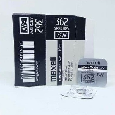 BATERAI Murata 362 721 SR721SW SR721 Maxell 362 721 Renata 362 721 ORIGINAL