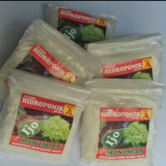 Unik AB mix 250 gram pupuk hidroponik ijo Limited
