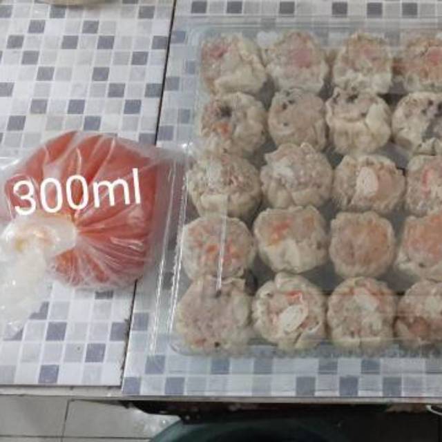 Dimsum Halal isi 50 pcs Sudah Termasuk Saos PREMIUM