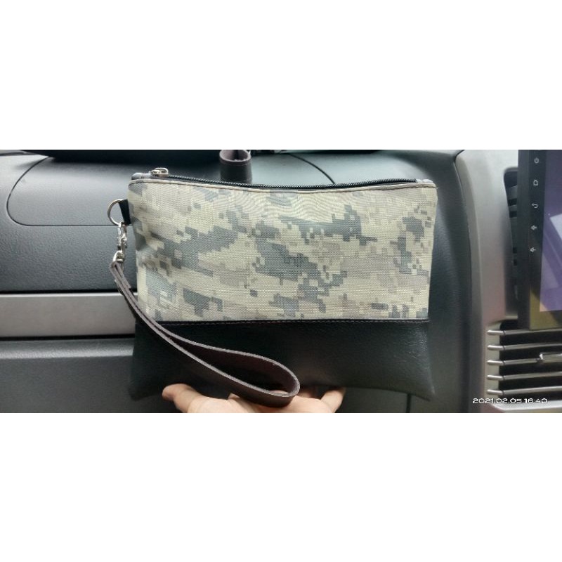 clutch motif loreng dan ABRI /dompet wanita