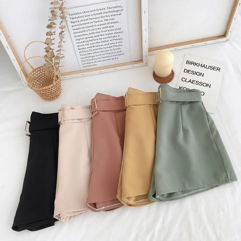 LMB REALPICT HIGHWAIST HW RING CELANA PENDEK WANITA ELEGANCE