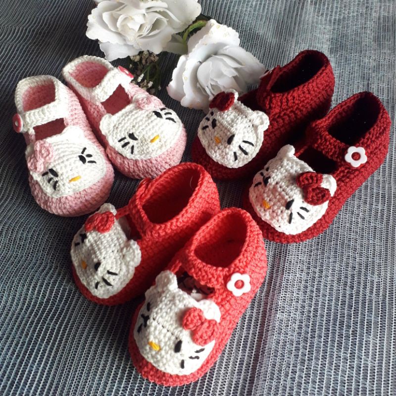 SEPATU RAJUT BAYI Sepatu Bayi Rajut Prewalker Perlengkapan Bayi Kaos Kaki Bayi