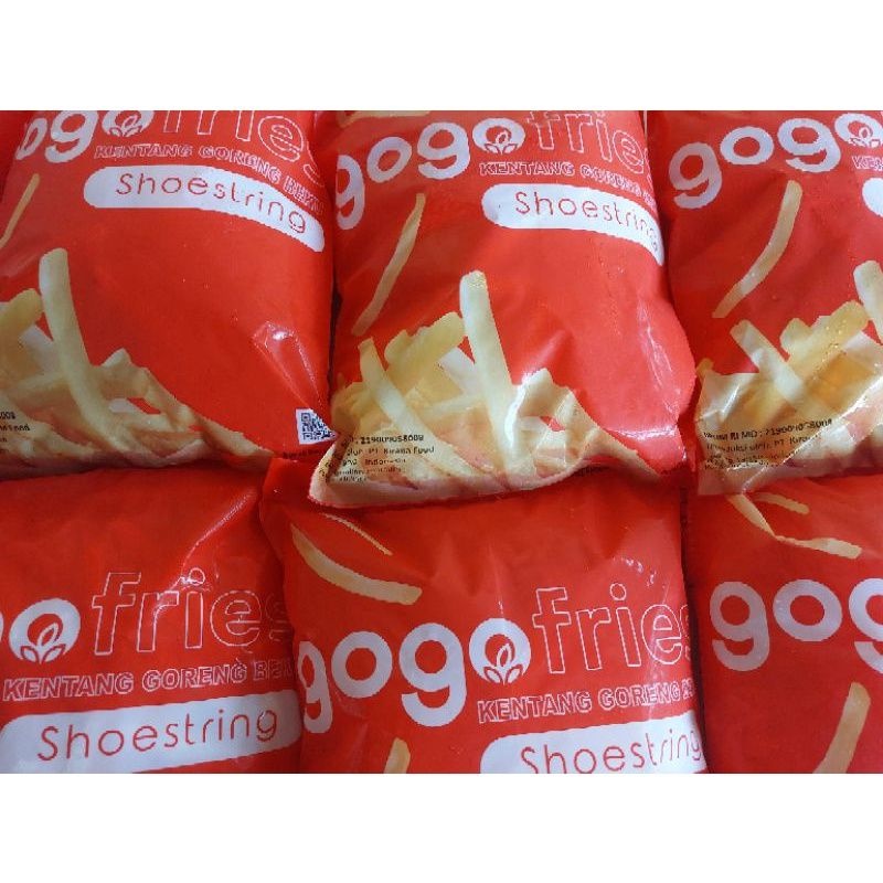 

Gogo Kentang Goreng Beku Shoestring 1kg