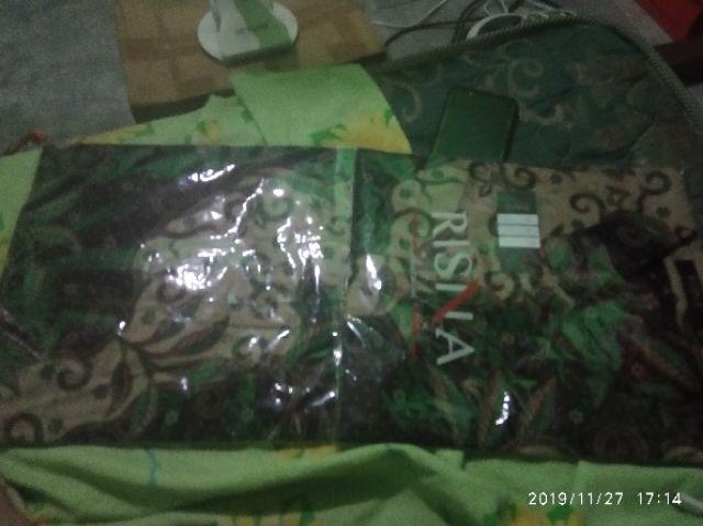 Risna Batik Hrb141 A Kemeja Batik Pria Lengan Pendek