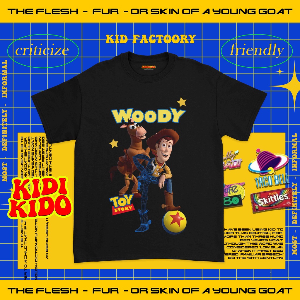 KAOS ANAK KARTUN TOY STORY WOODY | KAOS KARTUN ANAK | TOY STORY WOODY | 001