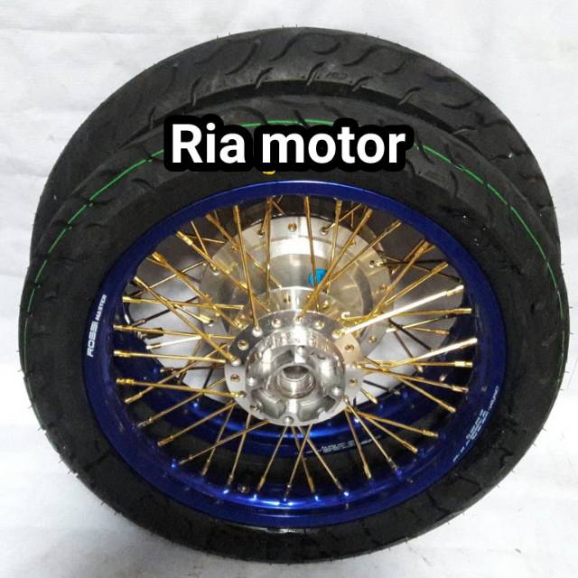 Velg jari jari beat, Scoopy, Genio, spacy ring 14x160/140 plus ban fdr