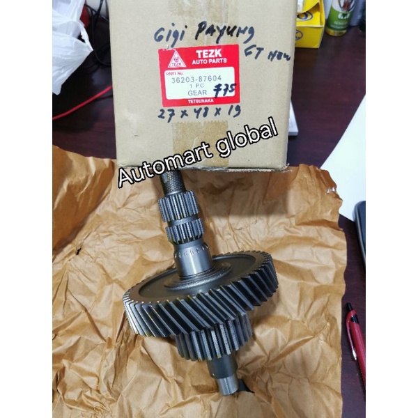 output shaft gigi transfer payung taft gt new f70 36203-87604 27x48x19 tezuka