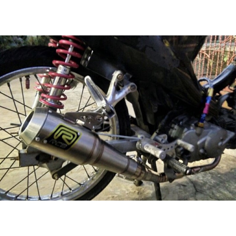PROMO foot step gantung satria fu chrome crome crom step belakang satria fu chrome
